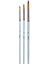 Sentetik Yuvarlak Fırça Seti 3 Parça N:BR-2206 Set 7 1