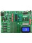 Exm1 8 Bit Microchip Pıc Geliştirme Eğitim KARTI+2X16LCD+18F4520 1
