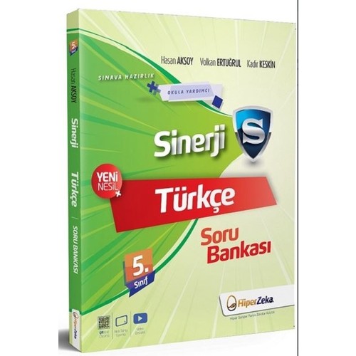 Hiper Zeka Yayınları 5. Sınıf Sinerji Türkçe Soru Bankası Kitabı