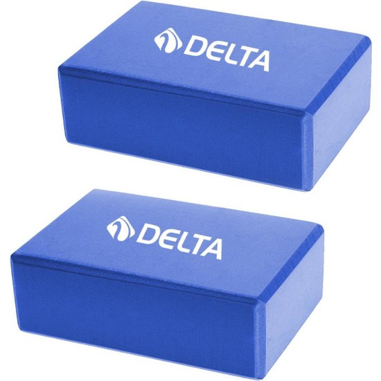 Delta Çiftli Yoga Blok - 2 Adet Yoga Block - Eva Yoga Bloğu Seti