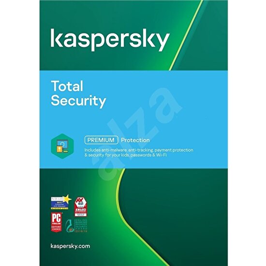 Kaspersky Total Security 2022/ 2023 1 Kullanıcı 1 Yıl Dijital Abonelik