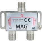 Mag 5-2500 MHz Uydu Bölücü Model E-335 Gri Renkli Yüksek Performans ve Kolay Kurulum