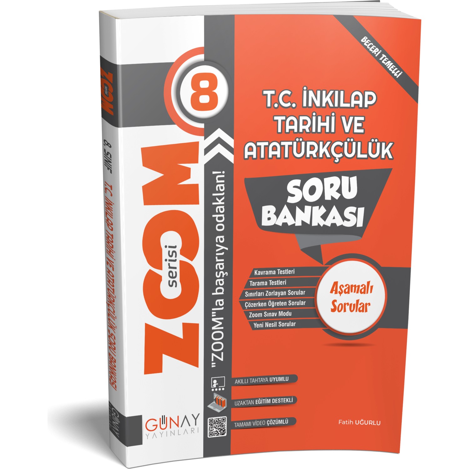 Gunay Yayinlari 8 Sinif Zoom Serisi Soru Bankasi T C Kitabi