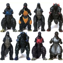 8 Adet Godzilla Oyuncak Aksiyon Figürleri (Yurt Dışından)