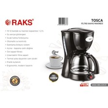 Raks Tosca Filtre Kahve Makinesi