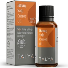 Talya Havuç Yağı, Soğuk Sıkım, %100 Saf ve Doğal, 20 ml