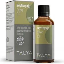 Talya Zeytinyağı, Soğuk Sıkım, %100 Saf ve Doğal, Natural Zeytinyağı, 50 ml