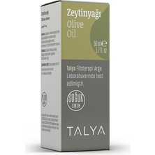 Talya Zeytinyağı, Soğuk Sıkım, %100 Saf ve Doğal, Natural Zeytinyağı, 50 ml