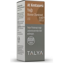 Talya At Kestanesi Yağı, Soğuk Sıkım, %100 Saf ve Doğal, 20 ml