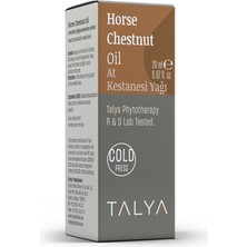 Talya At Kestanesi Yağı, Soğuk Sıkım, %100 Saf ve Doğal, 20 ml