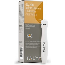 Talya Göz Altı Bakım Serumu, C Vitamini + E Vitamini + Vitamin B5 + Hyaluronik Asit + 7 Özel Yağ, Roll-On, 12 ml