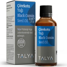 Talya Çörekotu Yağı, Soğuk Sıkım, %100 Saf ve Doğal, 50 ml