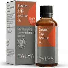 Talya Susam Yağı, Soğuk Sıkım, %100 Saf ve Doğal, 50 ml