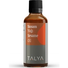 Talya Susam Yağı, Soğuk Sıkım, %100 Saf ve Doğal, 50 ml