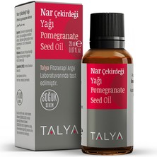 Talya Nar Çekirdeği Yağı, Soğuk Sıkım, %100 Saf ve Doğal ve Katkısız, 20 ml