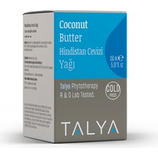 Talya Katı Hindistan Cevizi Yağı, Soğuk Sıkım, %100 Saf ve Doğal, 150 ml