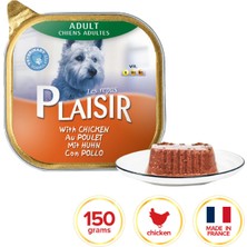 Plaisir Tavuk Etli Pate Plaisir 150GR Yaş Köpek Maması