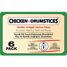 Freshy Tavuk Butları 5'li Set - Taze Tavuk Etli Kalsiyum Kemikleri - 5 x 90G