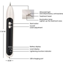 Profesyonel Plazma Pen Cihazı 12 Kademeli Leke Çil Temizleme Kırışıklık Giderme Cihazı
