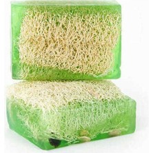 Salkım Doğal %100 El Yapımı Kabak Lifli Defne Sabunu