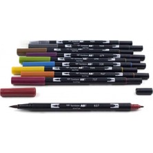 Tombow 20'li Nötr Renkler Ab-T Dual Brush Pen G.kalem Seti 56194