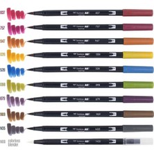 Tombow 20'li Nötr Renkler Ab-T Dual Brush Pen G.kalem Seti 56194