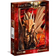 Clementoni - 1000 Parça Anne Stokes Yetişkin Puzzle - Inner Strenght