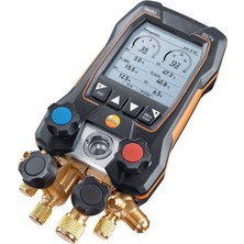 Testo 557S Akıllı Dijital Manifold Seti - 4 Yollu Valf