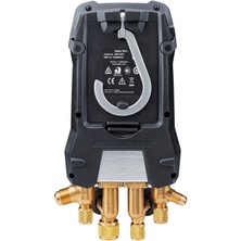 Testo 557S Akıllı Dijital Manifold Seti - 4 Yollu Valf