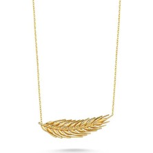 Engingold 14 Ayar Altın Başak Kolye