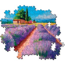 Clementoni - 500 Parça High Quality Collection Yetişkin Puzzle - Lavender Scent