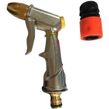 Bay-Tec MK1488 Bahçe Çiçek Sulama Tabancası+Hortum Adaptör 2'li