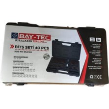 Bay-Tec MU2155 Otomotiv Bits Seti 40'lı Metal Çantalı