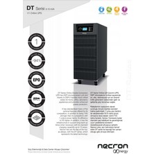 Necron 10KVA/10KW Yeni Nesil Dt 10K Online Ups Güç Kaynağı