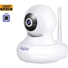 Gigoo Full Hd 1080P Hareket ve Nesne Takip Sensörlü Ip Bebek ve Güvenlik Kamerası