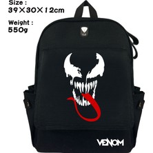 Leqi Venom Temalı Unisex Sırt Çantası