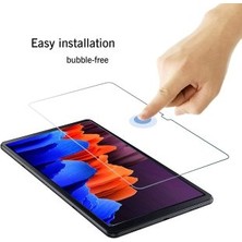 Teknetstore Samsung Galaxy T500 Tab A7 10.4 Inç Nano Kırılmaz Ekran Koruyucu Şeffaf Cam Koruyucu Tam Uyumlu