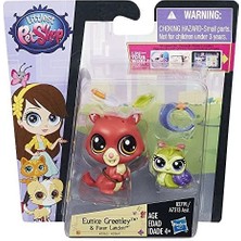 Hasbro Littlest Pet Shop Pet Pawsabilities Eunice Greenley ve Pacer Landon(Yurt Dışından)