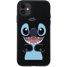 Moodcase iPhone 11 Stitch Tasarımlı Pembe Telefon Kılıfı