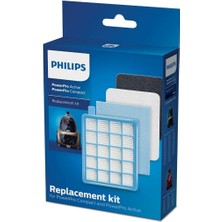 Philips Fc 8632 8633 Power Pro Uyumlu Hepa Filtre Seti