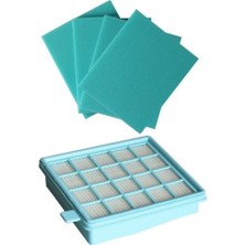 Philips Fc 8478 Powerpro Compact Elektrikli Süpürge Hepa Filtre 4 Adet Sünger