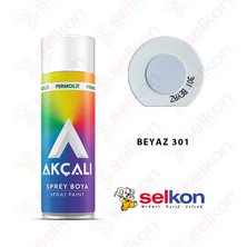 Akçalı Sprey Boya 301 Beyaz