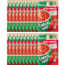 Knorr Kıtırlı Domates Çabuk Çorba 22 gr x 18 Adet