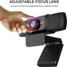 Hxsj S5 Hd Video Webcam Siyah (Yurt Dışından)