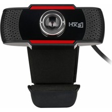 HXSJ Soğurma Mikrofonlu Hxsj S20 USB Webcam 480P Pc Kamera Siyah (Yurt Dışından)