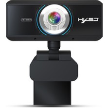 Hxsj S4 1080P Ayarlanabilir 180 Derece Hd Pc Kamera Siyah (Yurt Dışından)