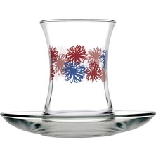 Paşabahçe 96355 G4Y Misis Desenli Çay Takımı 12 Parça