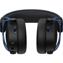 Kingston Hyperx Bulut Alfa S Hx-Hscas-Bl / Ww Mavi Gaming Headset Kafa Monteli Siyah (Yurt Dışından)