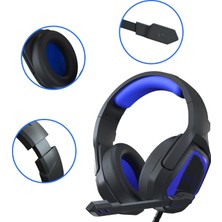 Sades MH602 3,5 mm Kablolu Gaming Headset Mavi (Yurt Dışından)