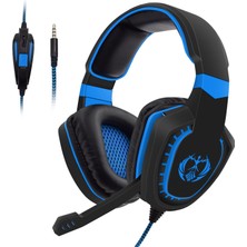 Sades AH28 3.5mm Stereo Ses Kablolu Gaming Headset Mavi (Yurt Dışından)